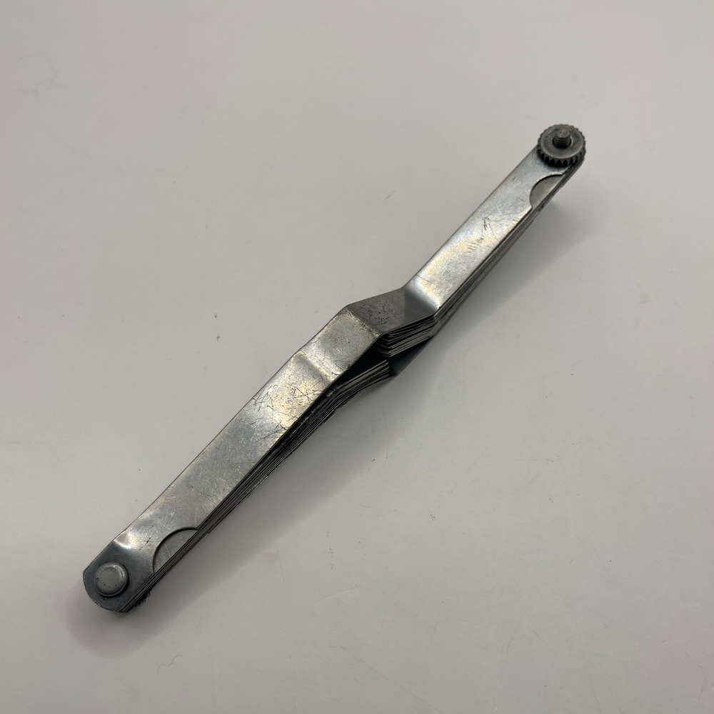 Matco Tools FG-275 Bent Feeler Gauge Set SAE Metric Offset Blades USA SEE PHOTOS - Picture 11 of 11